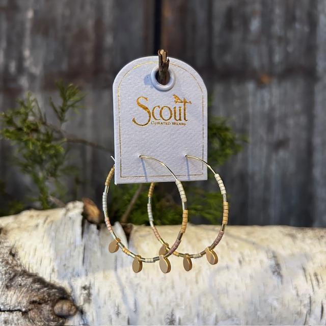 Scout Curated Wears Miyuki Hoop Earrings