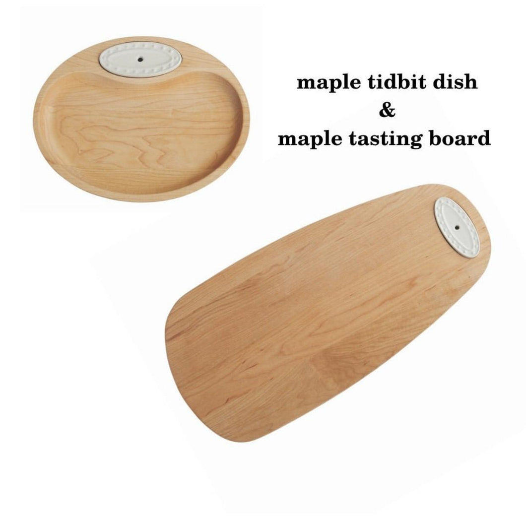 Maple Tidbit Tray